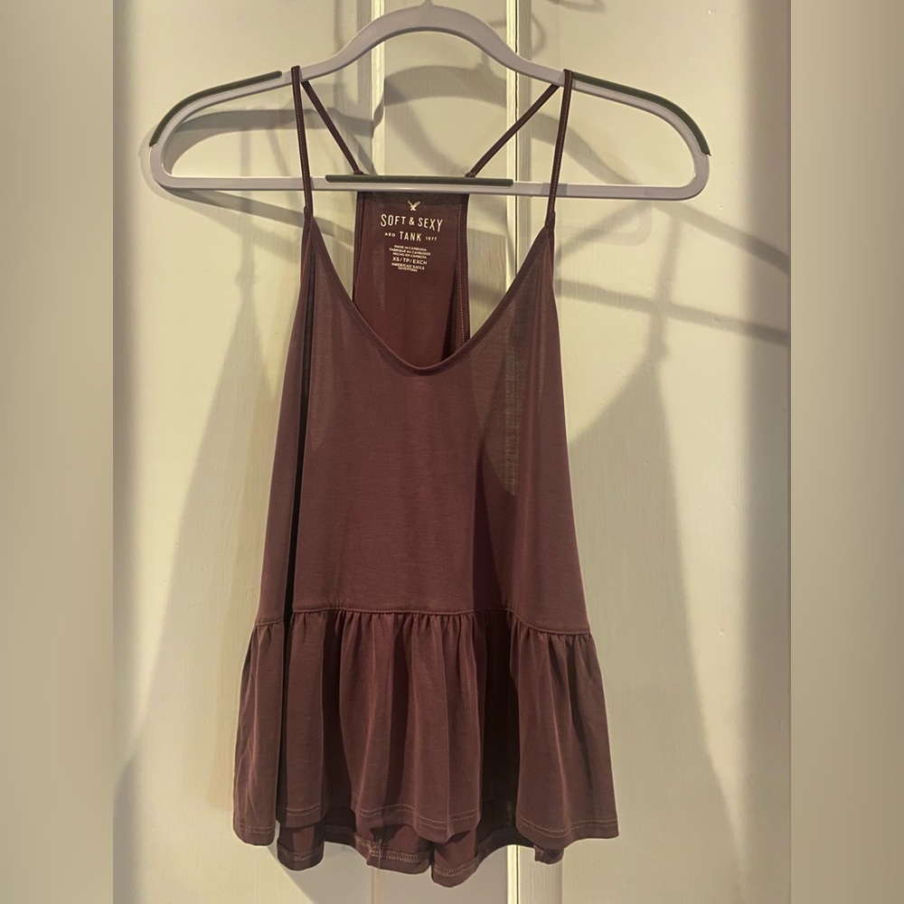 American Eagle Purple Soft & Sexy Tank XS